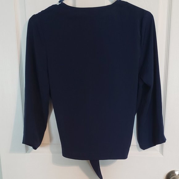 Girls on Film Blue Waterfall Cardigan: Size UK 10 - Picture 7 of 7